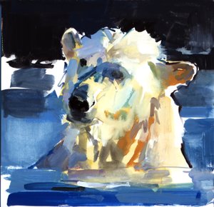 Ice is Life、2016年（水彩、紙） 作： Mark Adlington