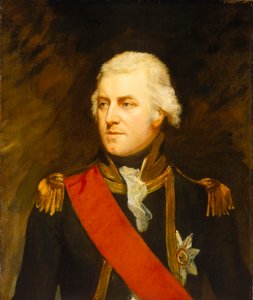 ジョン・ボルレース・ウォーレン大尉（1753-1822）、19世紀初頭（油彩・キャンバス）
