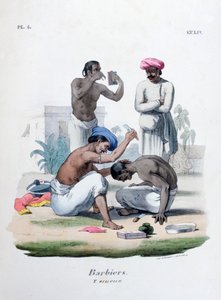 理髪師、1828