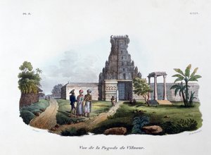 ヴィヌールの塔、1828 作： Marlet et Cie