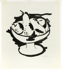 フルーツボウル 作： Marsden Hartley