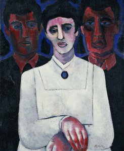 漁師の妹 作： Marsden Hartley