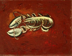 ヤングロブスター 作： Marsden Hartley