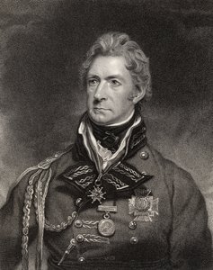 「ナショナルポートレートギャラリー、ボリュームII」からヘンリーホプナーマイヤー（c.1782-1847）によって彫刻されたサートーマスムンロ（1代目の男爵）、c.1835を出版 作： Martin Archer Shee