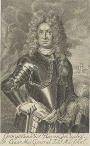 ジョージベネディクトオロンの男爵、男爵オグルヴィドミュアタウン1651-1710、1705。