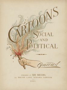 CynicusによるCartoons Social and Politicalのタイトルページのイラスト 作： Martin Cynicus Anderson