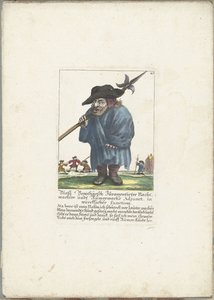ドゥワーグ ブラッスル ブロートゴッシュ、1710 年頃 Blassl Broatgosch Jurassic Night Watchman and Rumorwachs Adjunct, in real function (オブジェクトのタイトル) Il Callotto resurcitato または Newly Furnished Small Cabinet (シリーズ タイトル) 作： Martin Engelbrecht (attributed to)