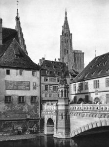 フランス、アルザス、ストラスブール、1937 作： Martin Hurlimann
