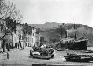 1937年、フランスのカシス港。 作： Martin Hurlimann