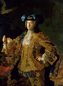 フランシスI（1708-65）神聖ローマ皇帝でオーストリアの皇后マリアテレジアの夫（1717-80）、 作： Martin II Mytens or Meytens