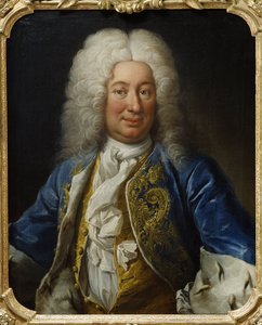 Le roi Frederic I de Suede - スウェーデン王フレデリック1世（1676-1751）の肖像、Mijtens（Meytens）、Martin van, the Younger（1695-1770）によるもの。油彩・キャンバス 作： Martin II Mytens or Meytens