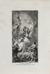 ネポムクの聖ヨハネ神格化 作： Martin Johann Schmidt