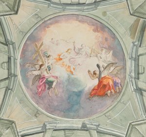 聖トリニティ 作： Martin Johann Schmidt