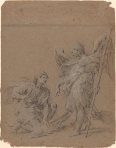 トビアスと天使 作： Martin Johann Schmidt