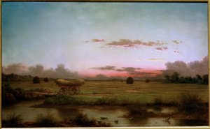 ロードアイランドの沼地 作： Martin Johnson Heade