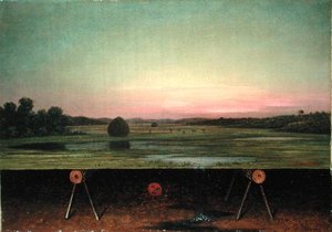 グレムリン・イン・ザ・スタジオ II」（油彩・キャンバス） 作： Martin Johnson Heade