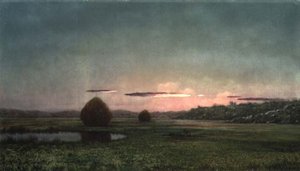 湿原（油彩・キャンバス 作： Martin Johnson Heade