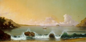 1864年、リオデジャネイロ湾。 作： Martin Johnson Heade