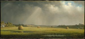 ニューベリーポート草原 作： Martin Johnson Heade