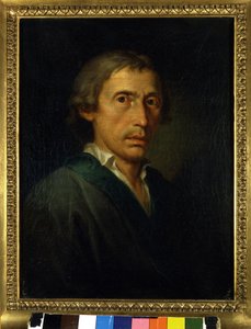 ジュゼッペ・パリーニ（1729-1799）の肖像 イタリアの詩人・作家 マルティン・クノラー（1725-1804）による絵画 1760-1770年頃。ミラノ 作： Martin Knoller