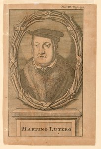 マルティン・ルターの肖像 (1483-1546) 作： Martin Luther