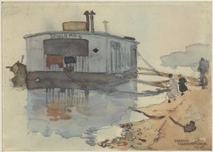 De Schildpad を銀行に送る 作： Martin Monnickendam