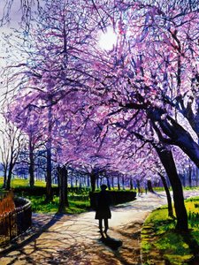突然に, 2003 (キャンバスに油彩)