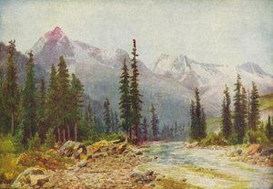 ロッキー山脈、1916 作： Thomas Mower Martin
