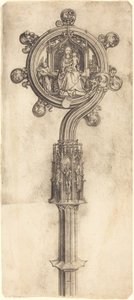 司教のクロージャー 作： Martin Schongauer