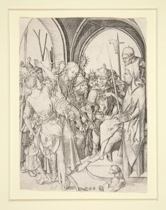 アンナスの前のキリスト 作： Martin Schongauer