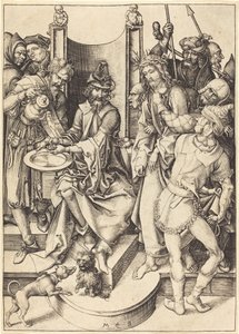 ピラトの前のキリスト 作： Martin Schongauer