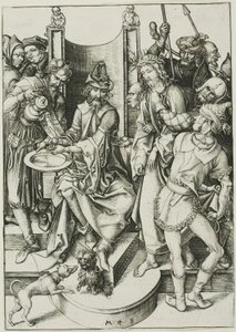 ピラトの前のキリスト 作： Martin Schongauer