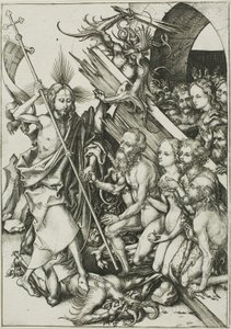 受難より、辺境のキリスト 作： Martin Schongauer