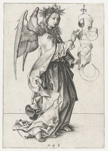 天使ガブリエル 告知（シリーズタイトル） 作： Martin Schongauer