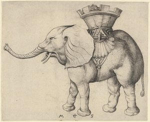 象 作： Martin Schongauer