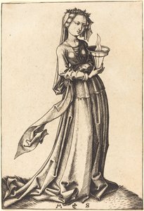 第四賢者の聖母 作： Martin Schongauer