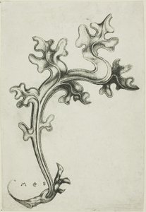 葉っぱのオーナメント 作： Martin Schongauer