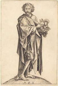 洗礼者聖ヨハネ 作： Martin Schongauer