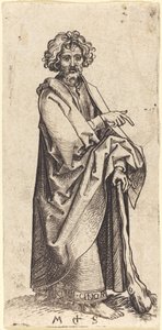 聖ユダサデウス 作： Martin Schongauer