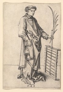 セントローレンス、ca。 1435-1491。 作： Martin Schongauer