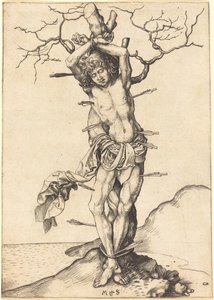 聖セバスチャン 作： Martin Schongauer