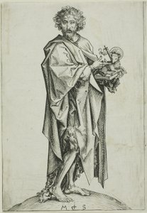 洗礼者聖ヨハネ 作： Martin Schongauer