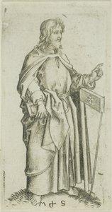 聖ユダ、使徒より 作： Martin Schongauer
