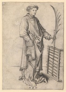 セントローレンス、ca。 1435-1491。 作： Martin Schongauer