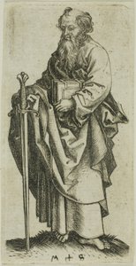 聖パウロ、使徒より 作： Martin Schongauer