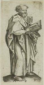 使徒より聖ペテロ 作： Martin Schongauer