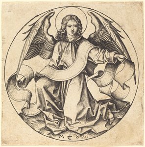 聖マタイの天使 作： Martin Schongauer