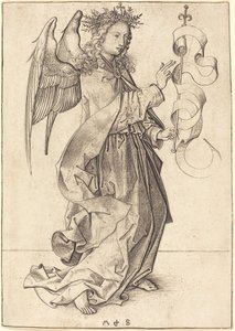大天使ガブリエル 作： Martin Schongauer