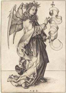 大天使ガブリエル 作： Martin Schongauer