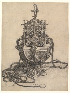 香炉、ca。 1435-1491。 作： Martin Schongauer